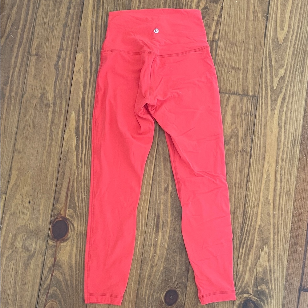 Lululemon Athletica Red Leggings
